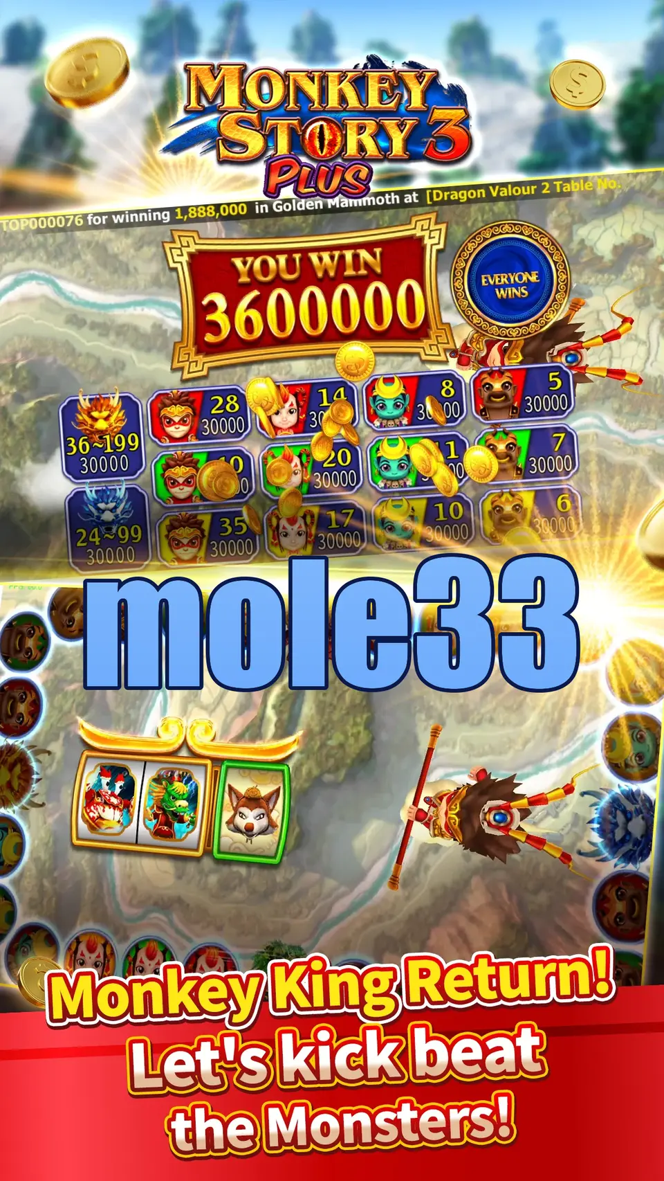 mole33 Masuk